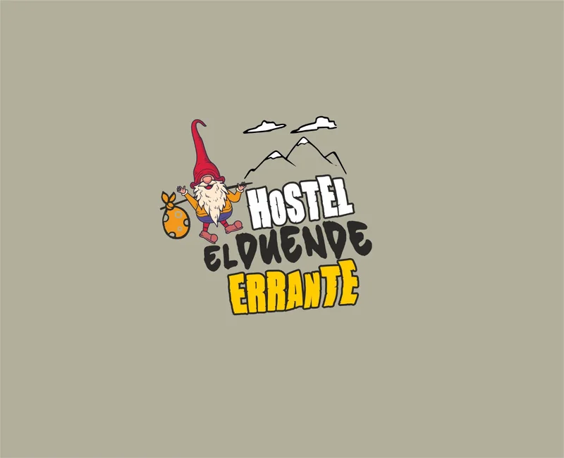 Logo completo del Hostel El Duende Errante