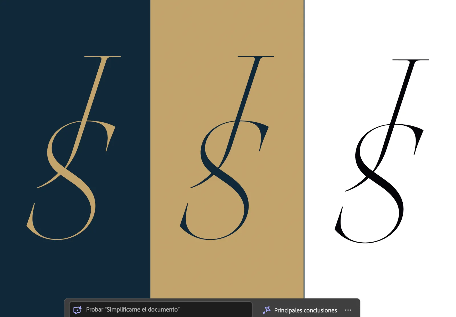 logotipo del estudio jurídico Joaquín Santos